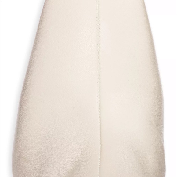 Aqua Juno Leather Square-Toe Booties - Picture 9 of 10